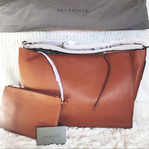 SOLDAll Saints Kita East West Tote - Picture 2 of 8